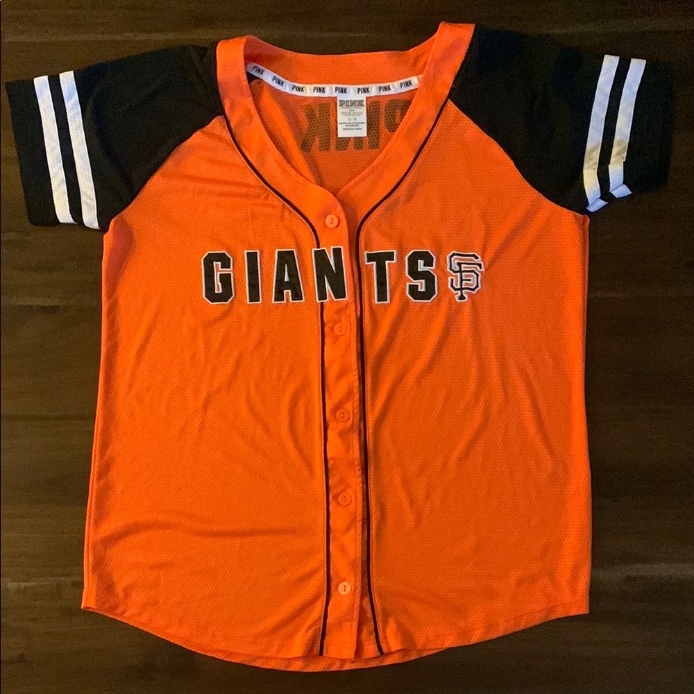 Victoria’s Secret Jersey-Style Top Featuring San Francisco Giants Baseball Team